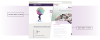 Split screen of Ionis's two homepages