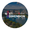Sitecore Next Dimension Sales Kick Off Logo with Orlando, FL background image