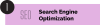 Purple box with the text Search Engine Optimization